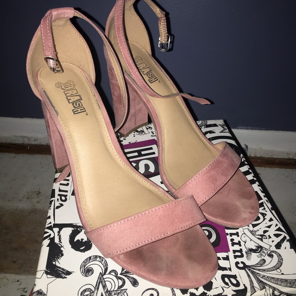 Strappy heels